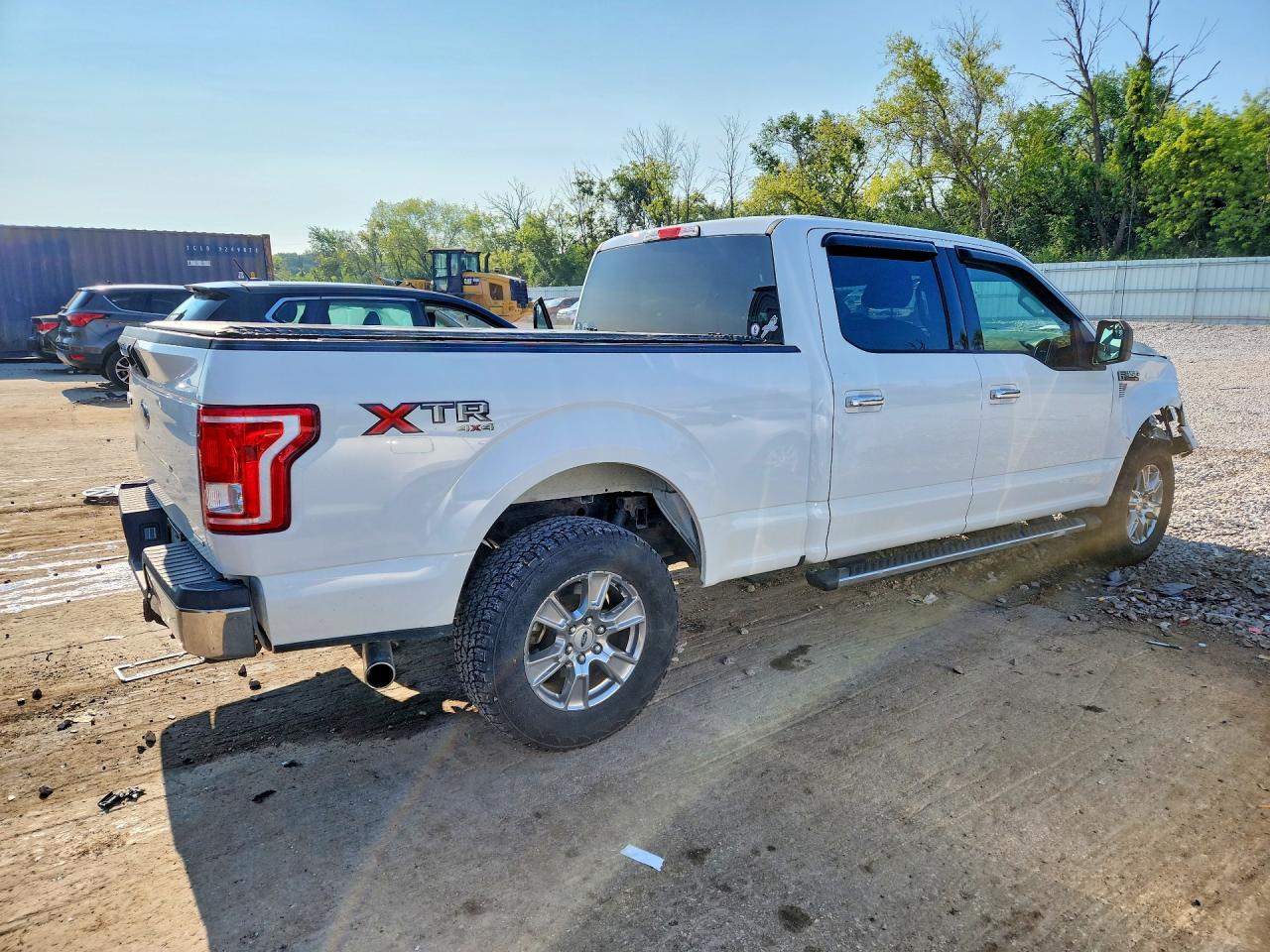 2015 Ford F150 Supercrew White vin: 1FTFW1EF4FFC41142
