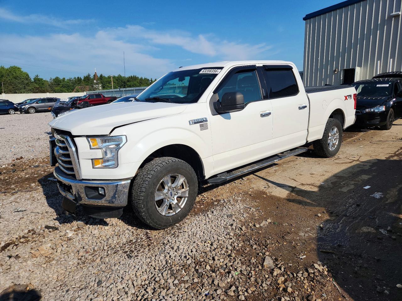 2015 Ford F150 Supercrew Белый vin: 1FTFW1EF4FFC41142