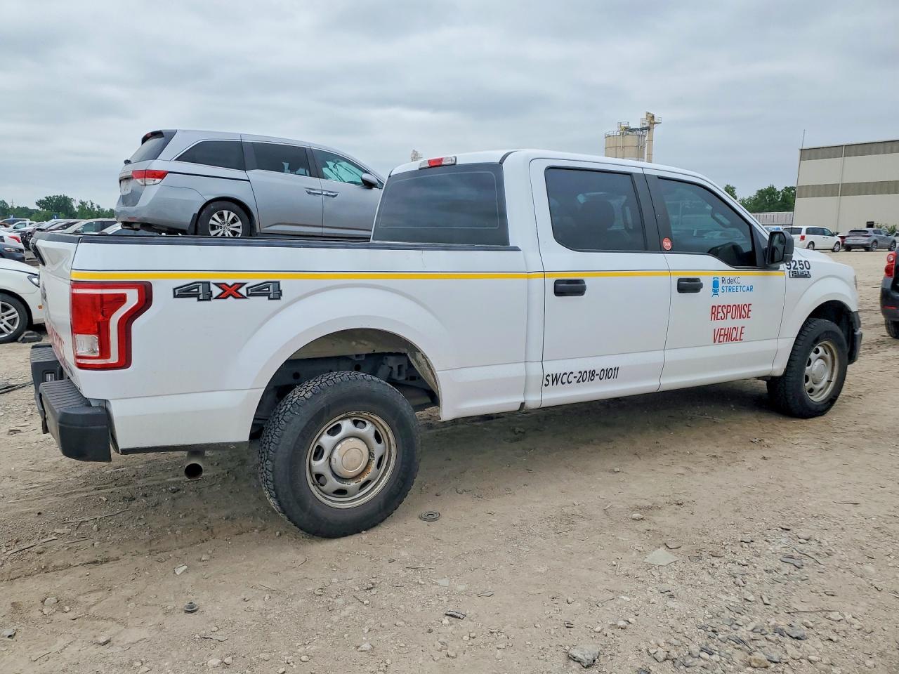2015 Ford F150 Supercrew White vin: 1FTFW1EF4FKD54225