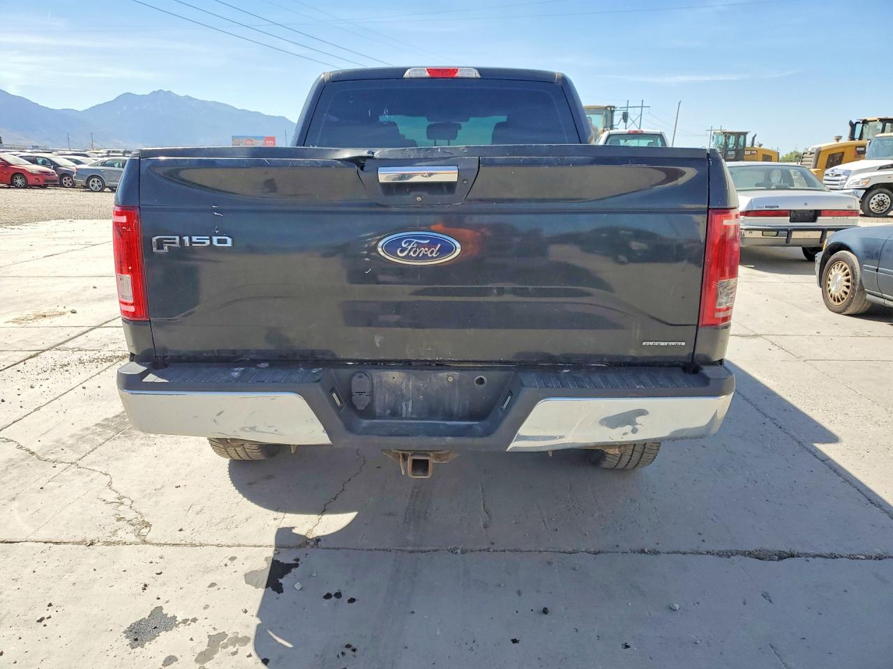 2015 Ford F150 Supercrew Black vin: 1FTFW1EF4FKD97138