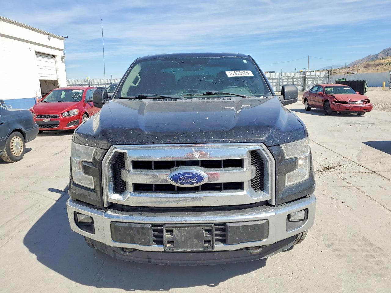 2015 Ford F150 Supercrew Black vin: 1FTFW1EF4FKD97138
