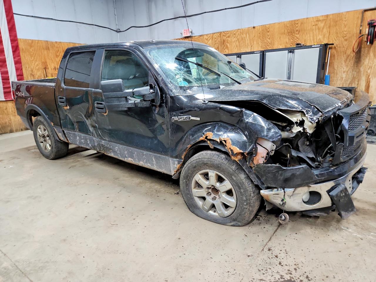 2011 Ford F150 Supercrew Black vin: 1FTFW1EF5BFA04749
