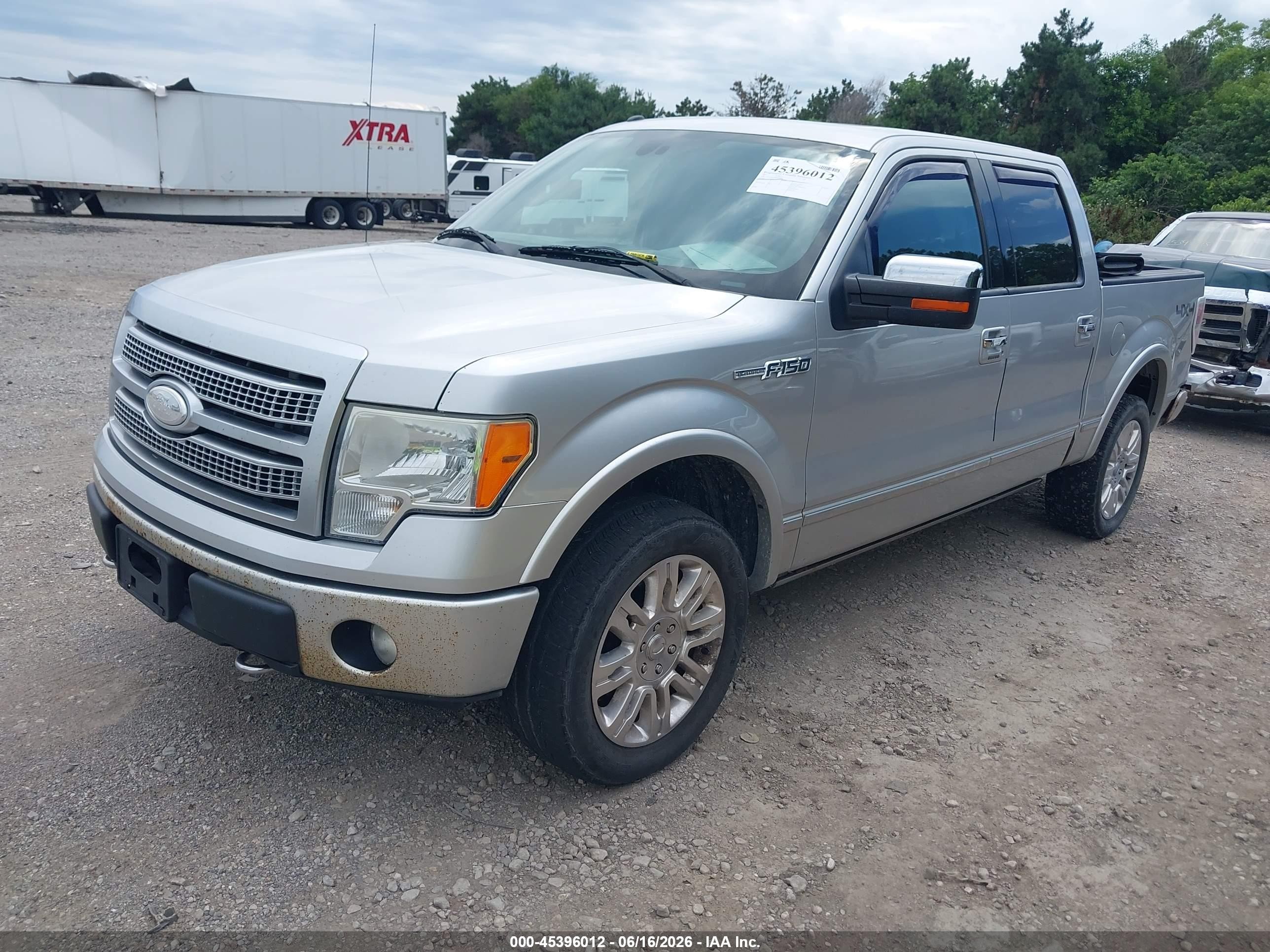 2011 Ford F-150 Platinum Серебряный vin: 1FTFW1EF5BFA49965