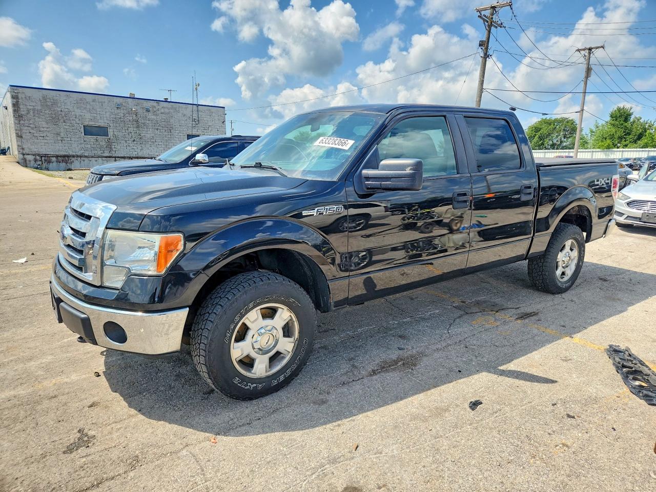 2011 Ford F150 Supercrew Black vin: 1FTFW1EF5BFB24874