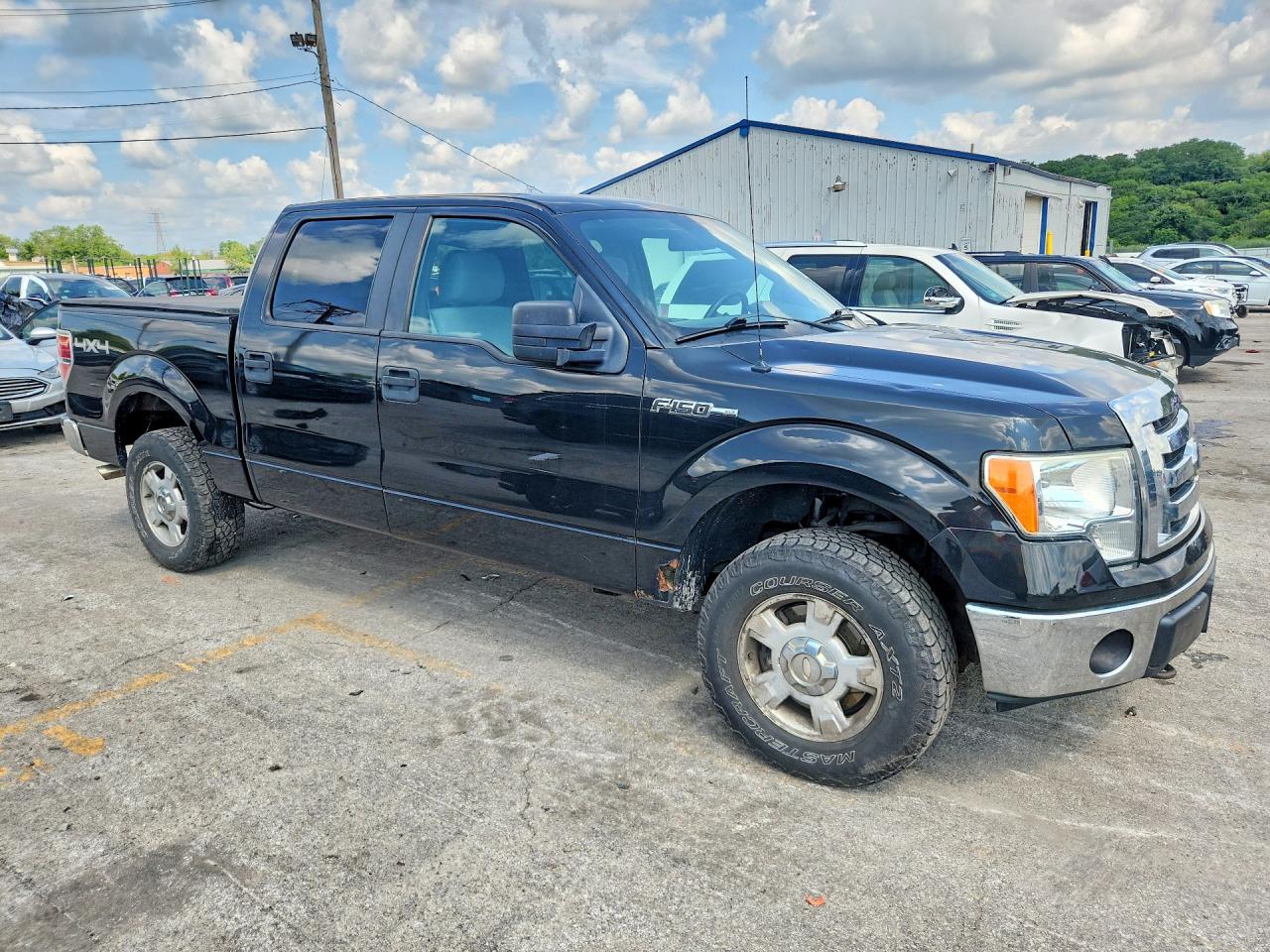 2011 Ford F150 Supercrew Black vin: 1FTFW1EF5BFB24874