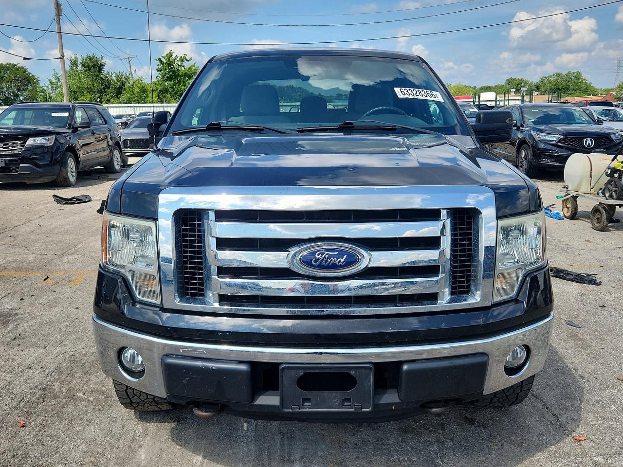 2011 Ford F150 Supercrew Black vin: 1FTFW1EF5BFB24874