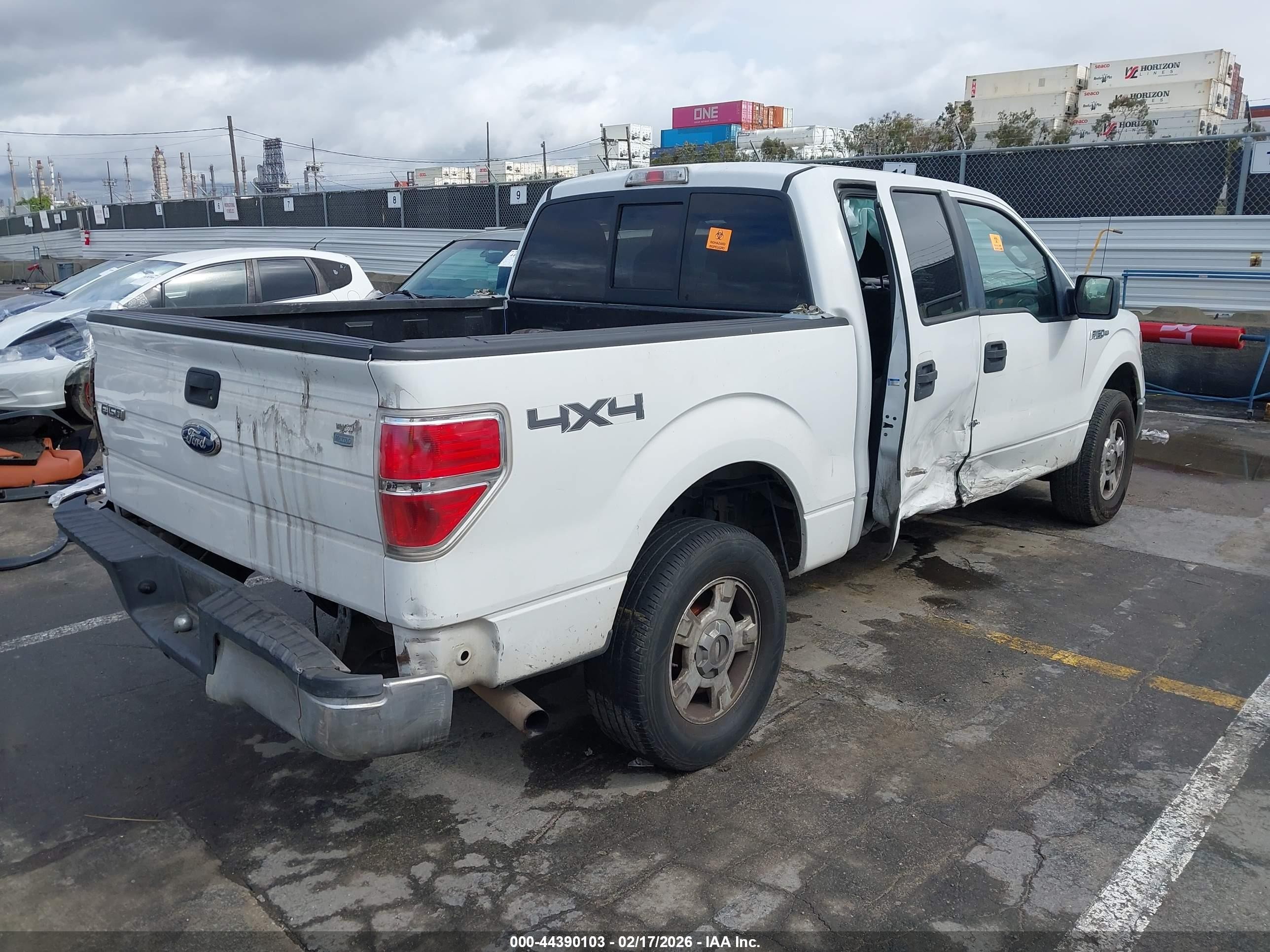 2011 Ford F-150 Xlt White vin: 1FTFW1EF5BFB46292