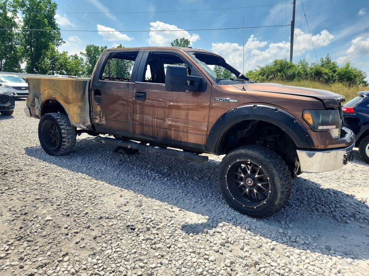 2011 Ford F150 Supercrew Brown vin: 1FTFW1EF5BFB72472