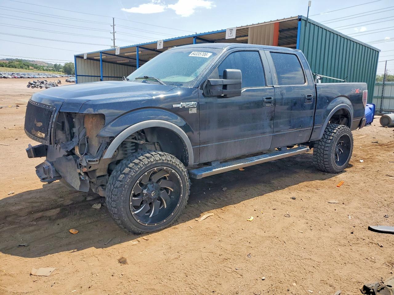 2011 Ford F150 Supercrew Черный vin: 1FTFW1EF5BFB73007