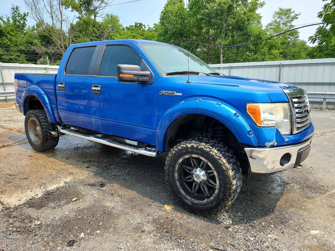 2011 Ford F150 Supercrew Blue vin: 1FTFW1EF5BFC44058