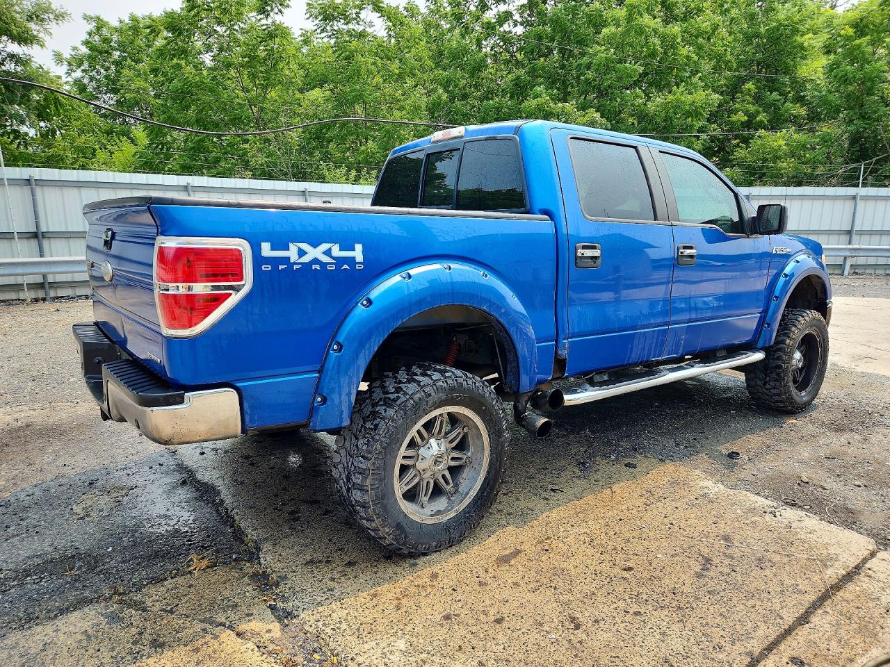 2011 Ford F150 Supercrew Blue vin: 1FTFW1EF5BFC44058