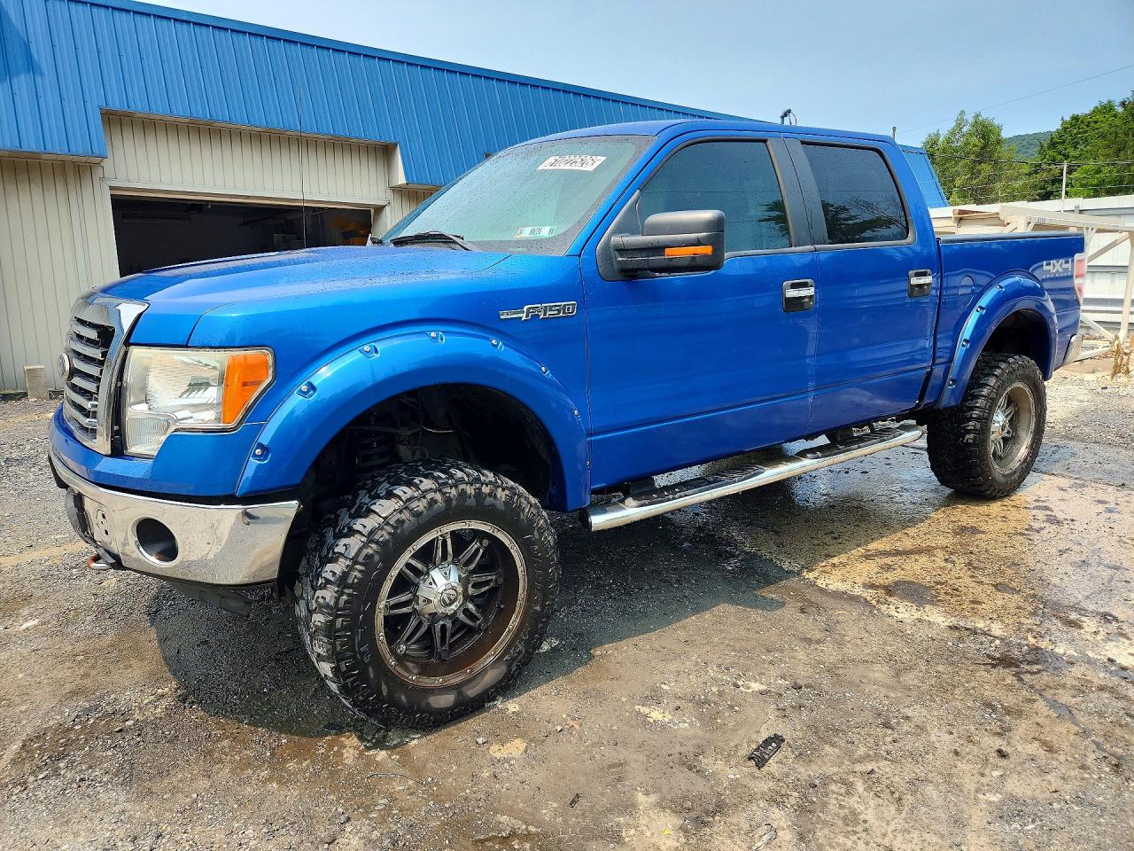 2011 Ford F150 Supercrew Blue vin: 1FTFW1EF5BFC44058