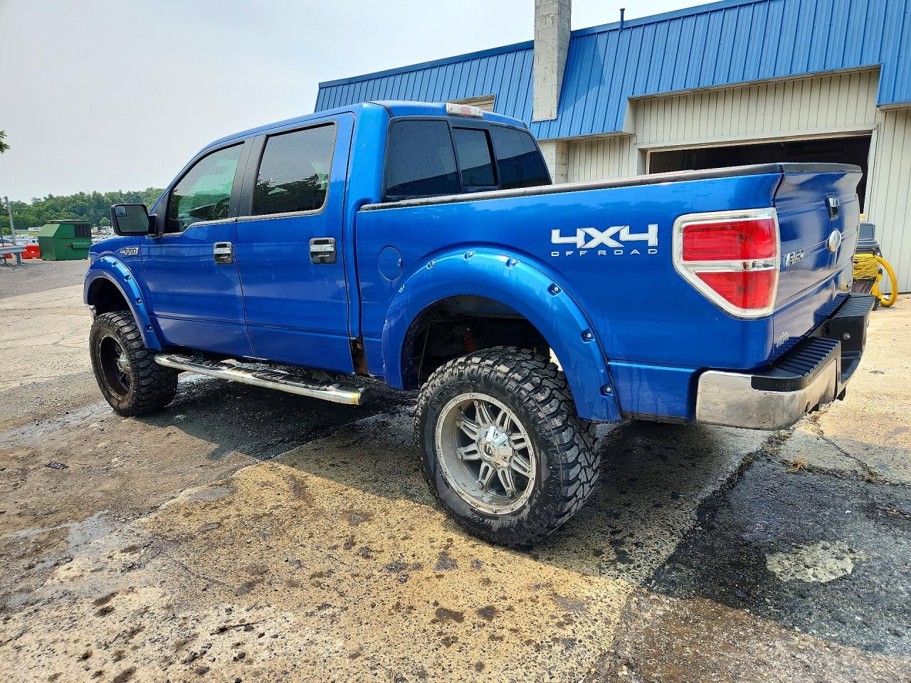 2011 Ford F150 Supercrew Blue vin: 1FTFW1EF5BFC44058