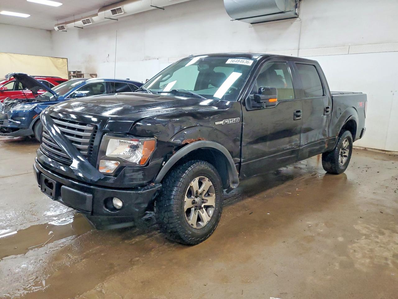 2011 Ford F150 Supercrew Black vin: 1FTFW1EF5BFC54475