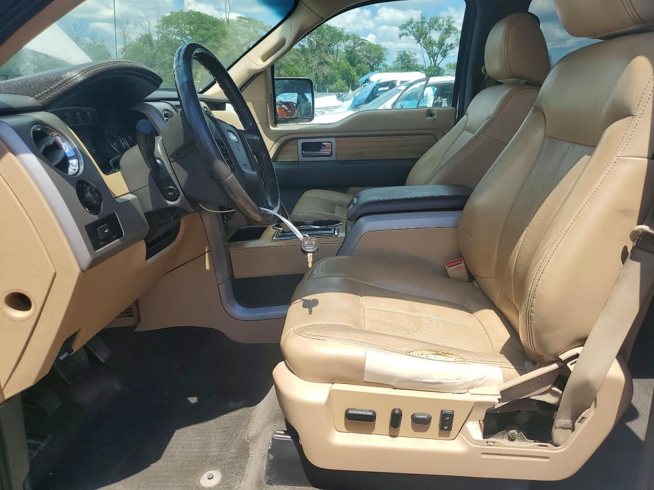 2011 Ford F150 Lariat 5.0 White vin: 1FTFW1EF5BFD35184