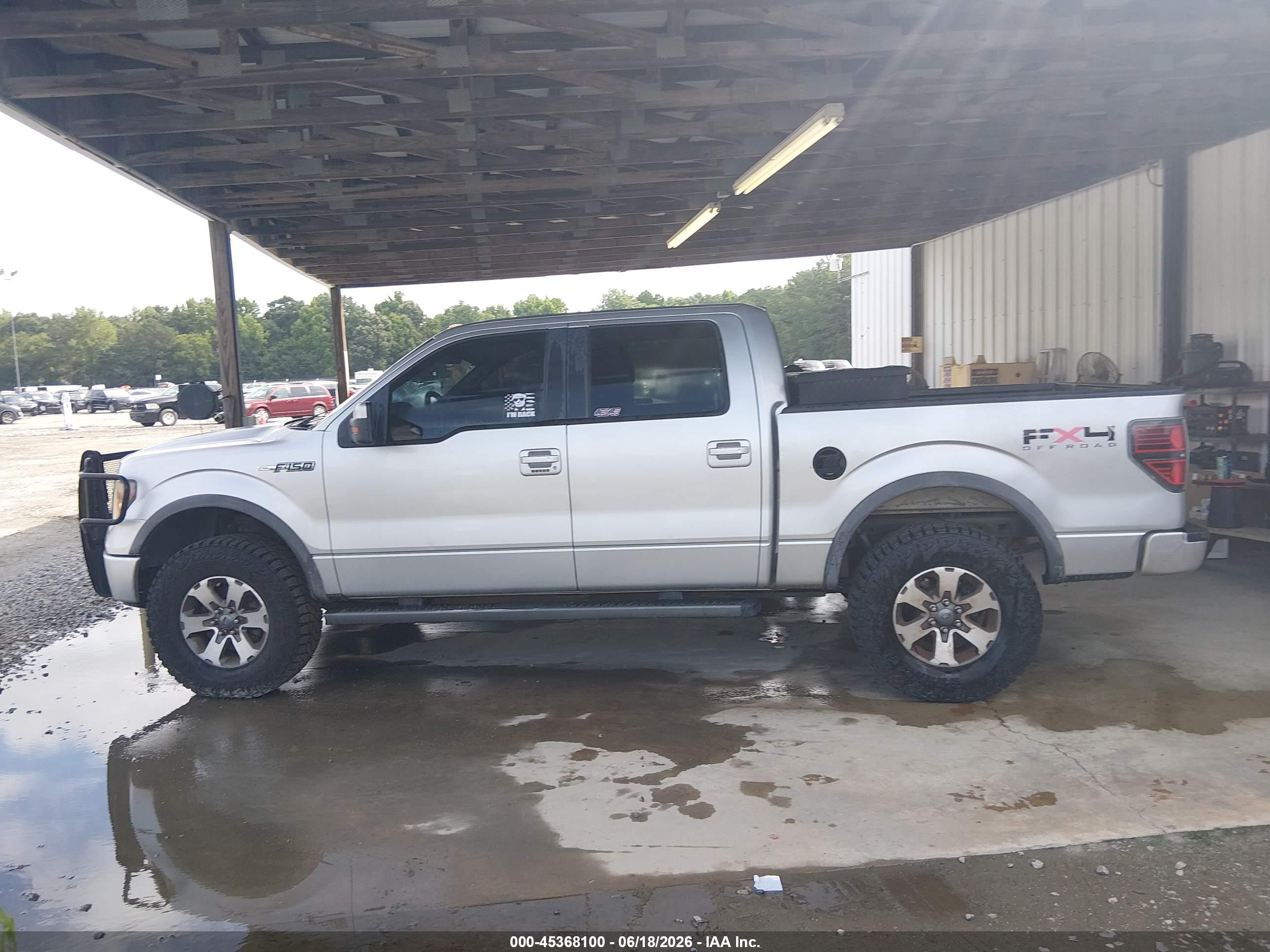 2011 Ford F-150 Fx4 Silver vin: 1FTFW1EF5BFD41745