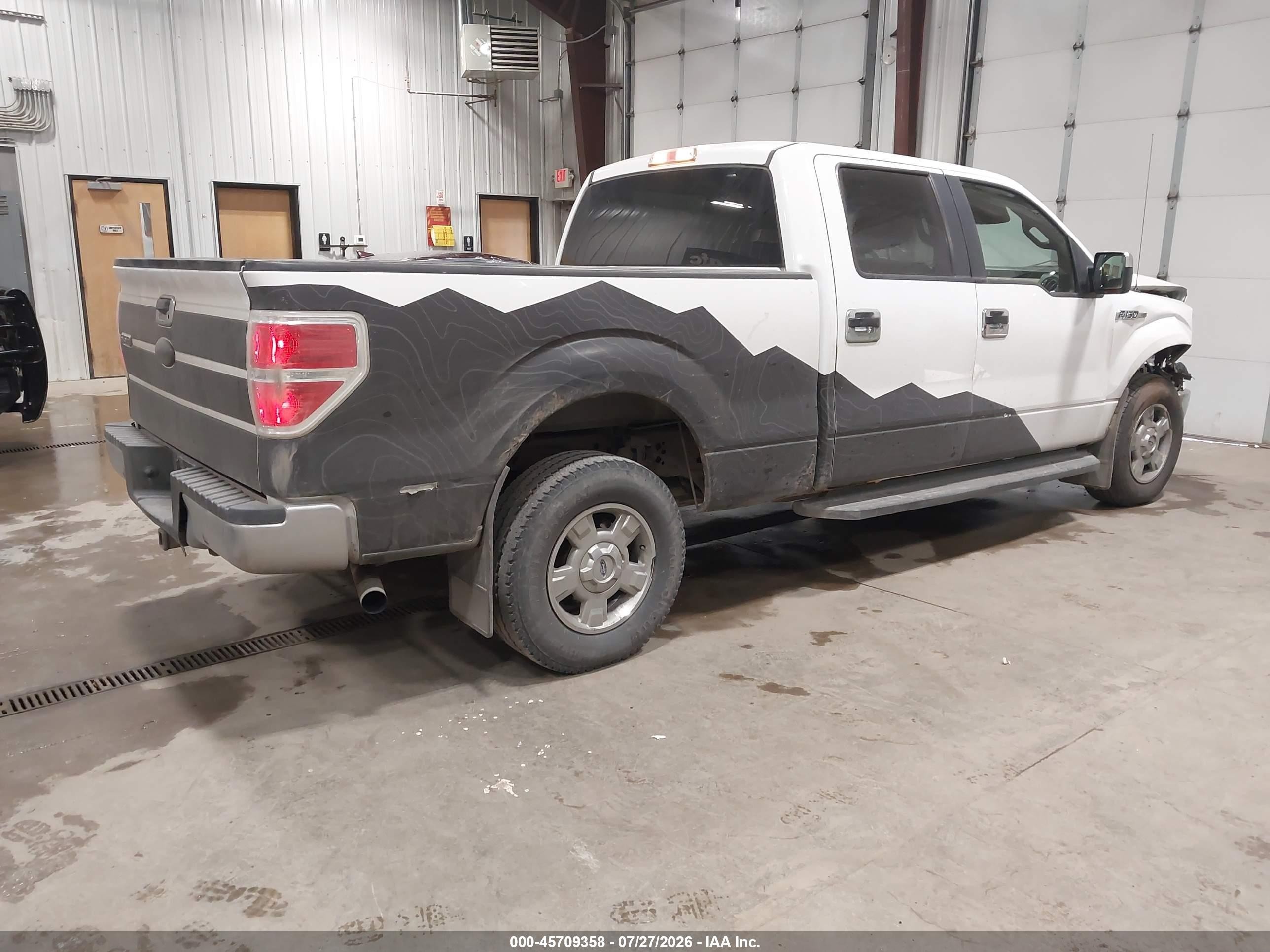 2011 Ford F-150 Xlt Белый vin: 1FTFW1EF5BKD49710