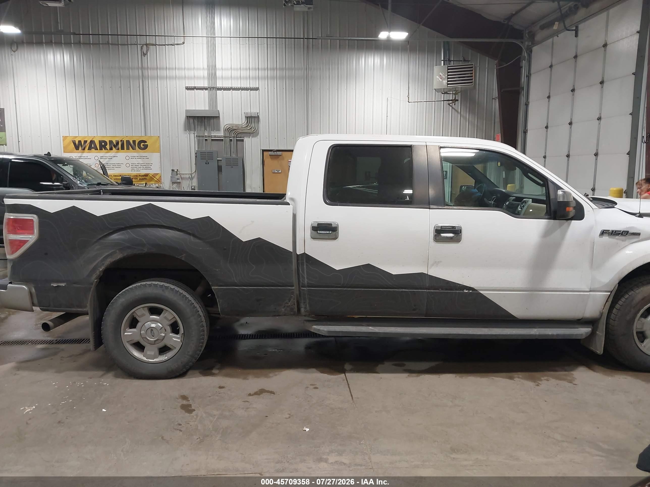 2011 Ford F-150 Xlt Белый vin: 1FTFW1EF5BKD49710