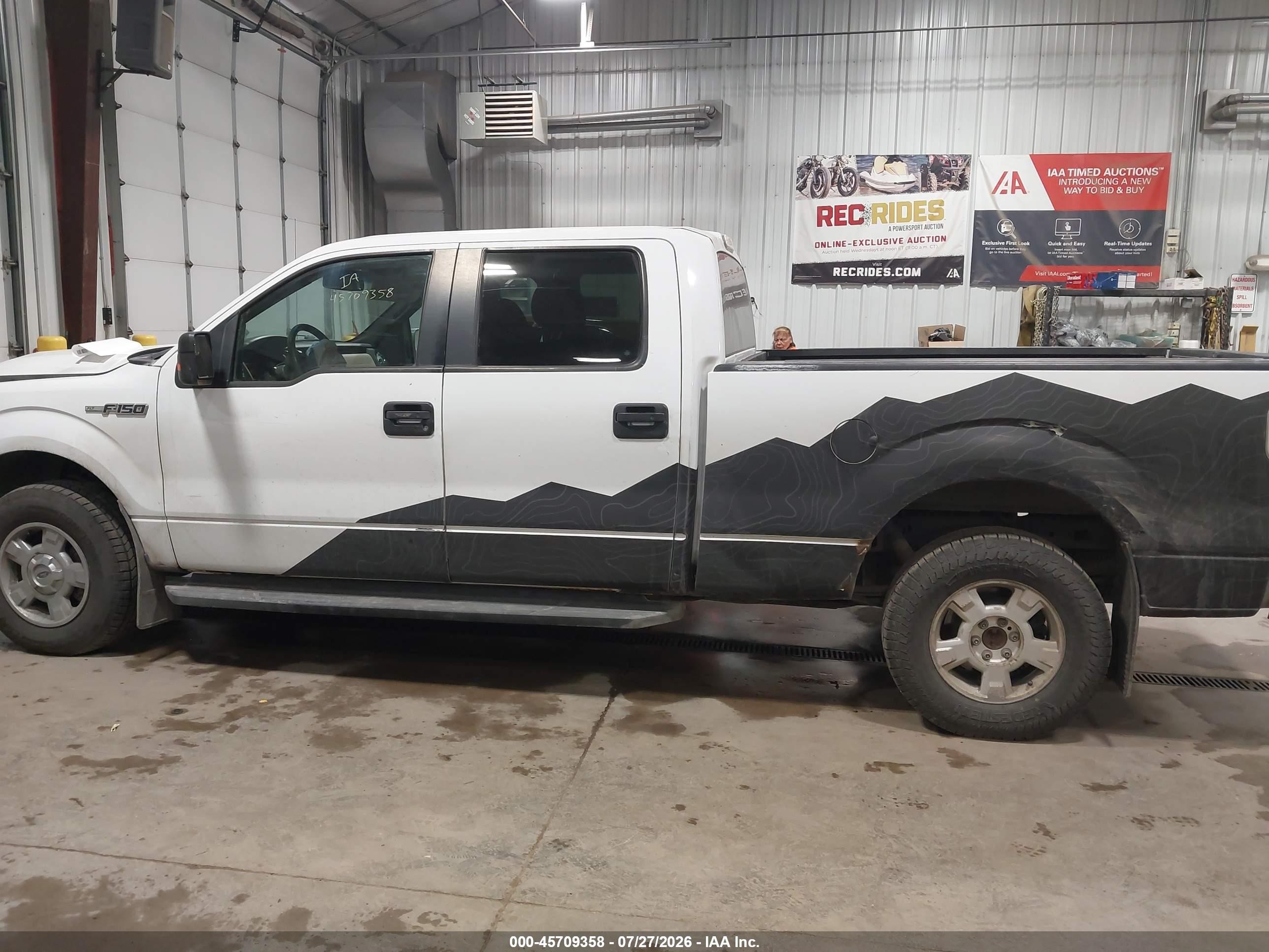 2011 Ford F-150 Xlt Белый vin: 1FTFW1EF5BKD49710