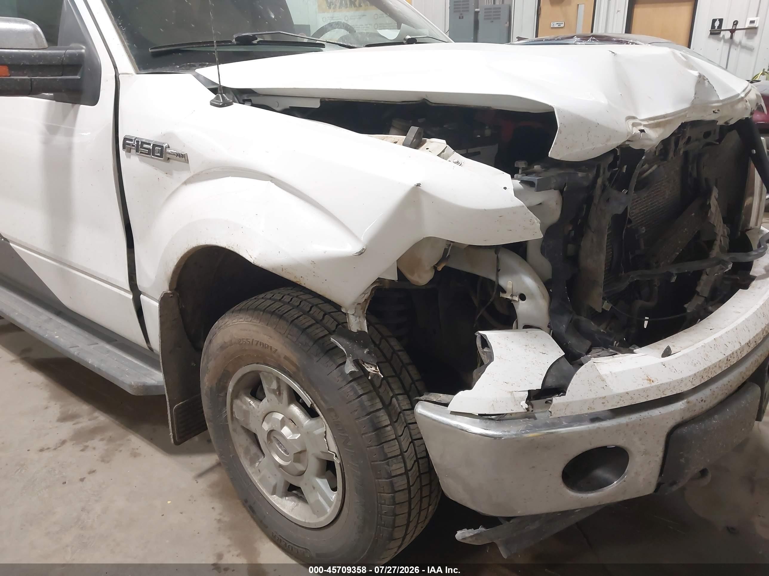 2011 Ford F-150 Xlt Белый vin: 1FTFW1EF5BKD49710
