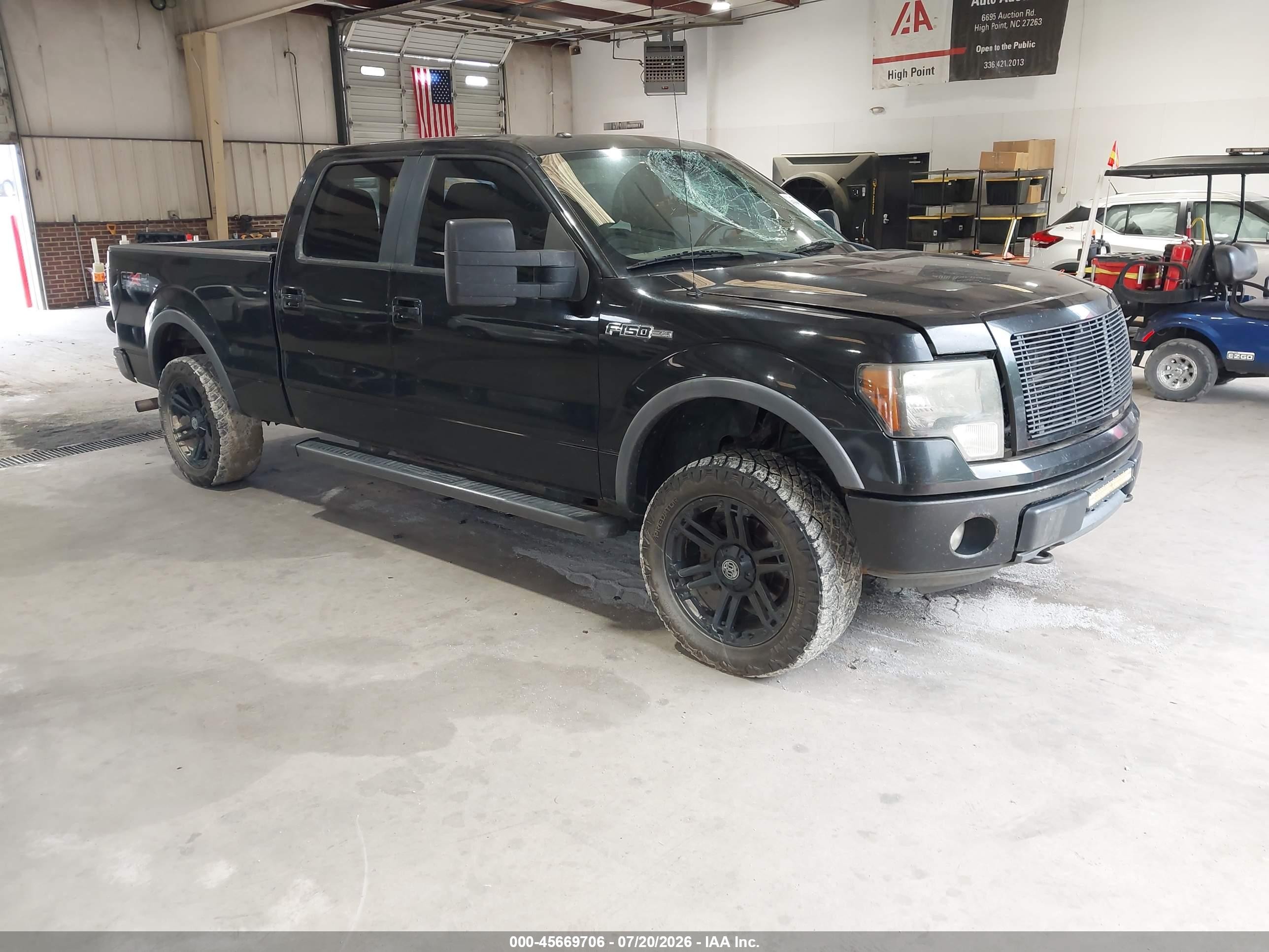 2011 Ford F-150 Fx4 Black vin: 1FTFW1EF5BKD54177