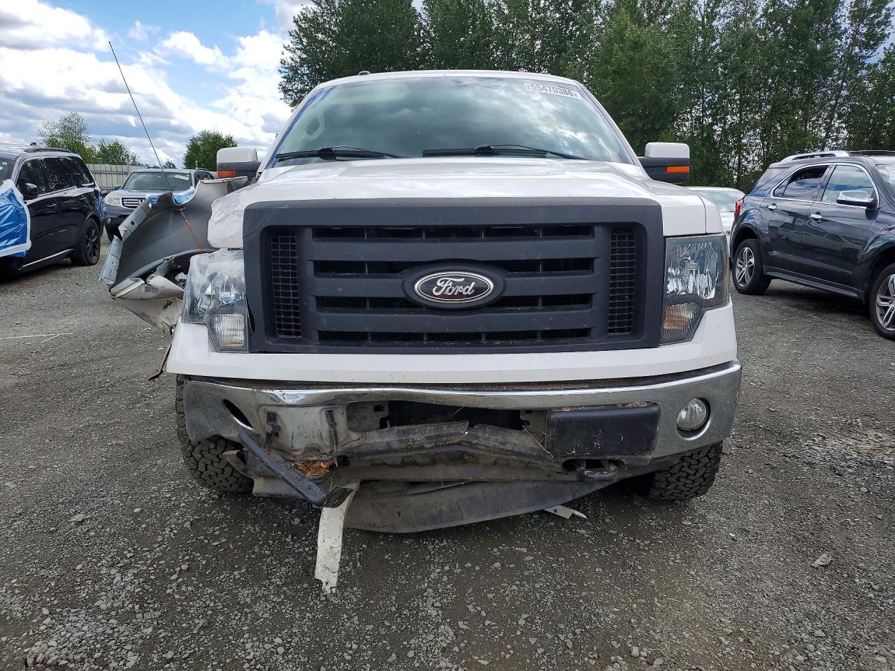 2011 Ford F150 Supercrew White vin: 1FTFW1EF5BKD79595