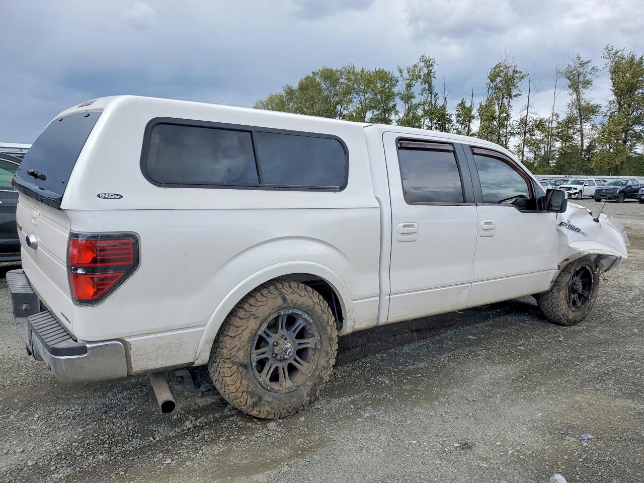 2011 Ford F150 Supercrew White vin: 1FTFW1EF5BKD79595