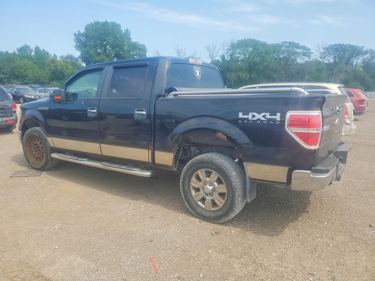 2011 Ford F150 Supercrew Black vin: 1FTFW1EF5BKE01692