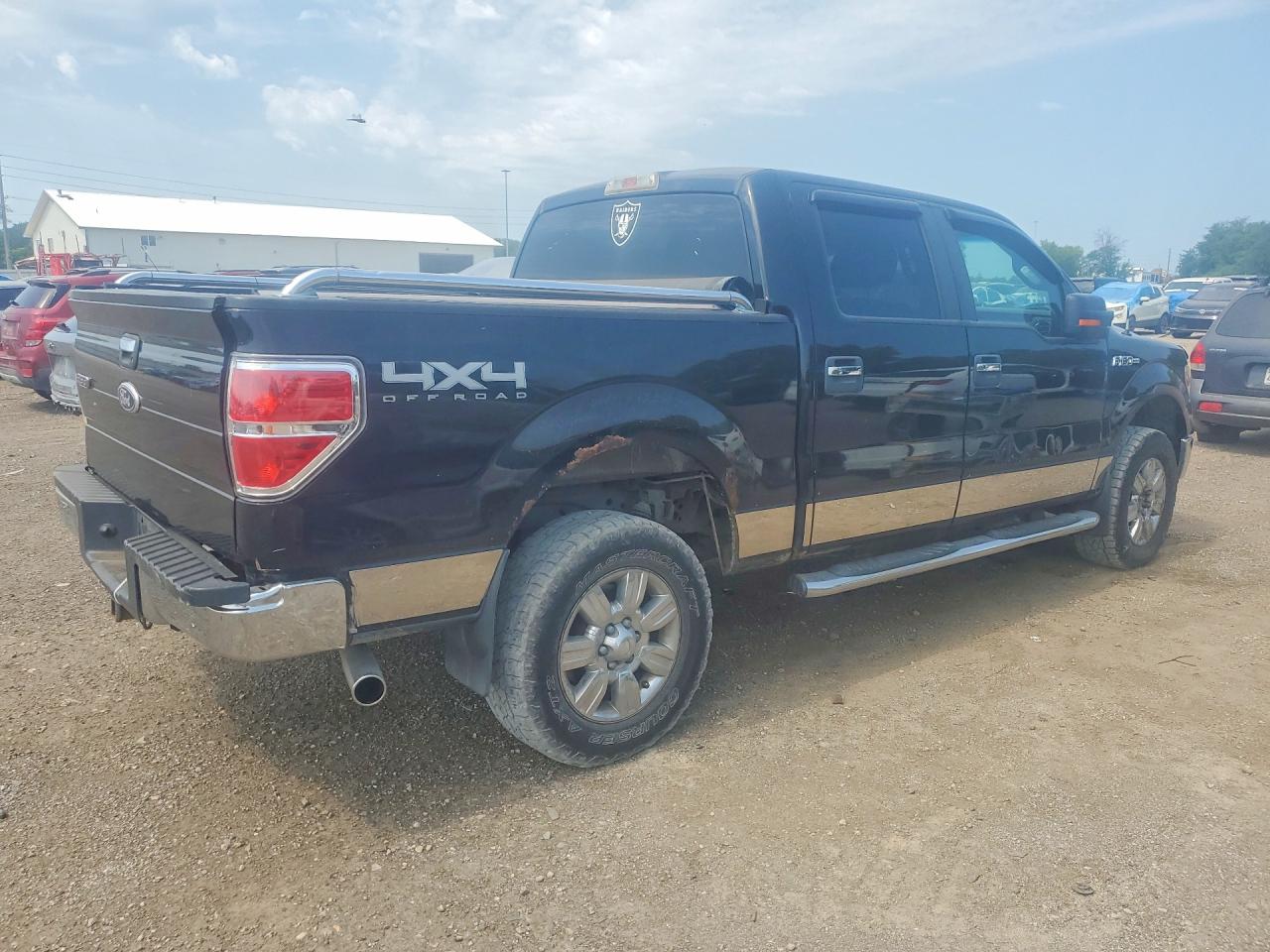 2011 Ford F150 Supercrew Black vin: 1FTFW1EF5BKE01692