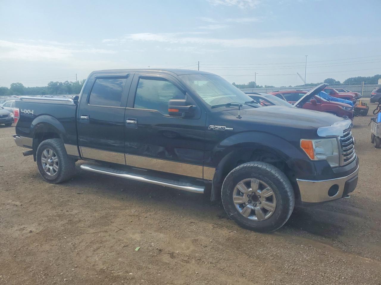 2011 Ford F150 Supercrew Black vin: 1FTFW1EF5BKE01692