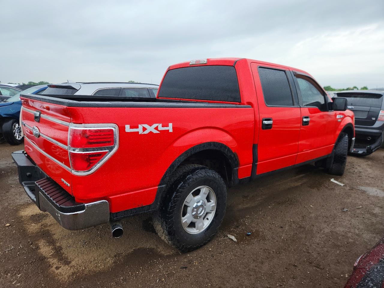 2012 Ford F-150 Red vin: 1FTFW1EF5CFA21147