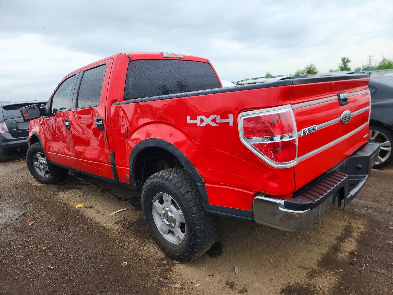 2012 Ford F-150 Red vin: 1FTFW1EF5CFA21147