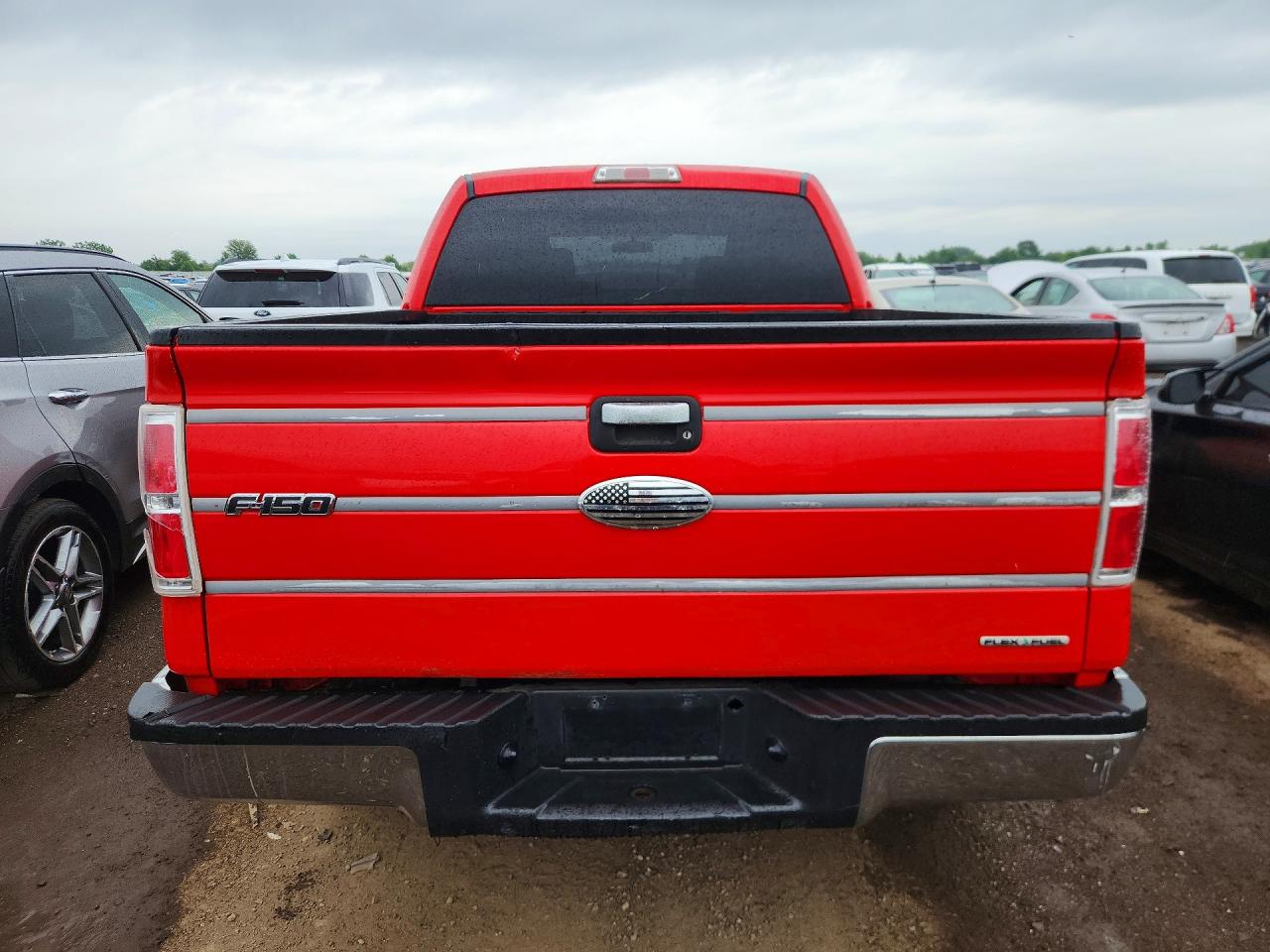 2012 Ford F-150 Red vin: 1FTFW1EF5CFA21147