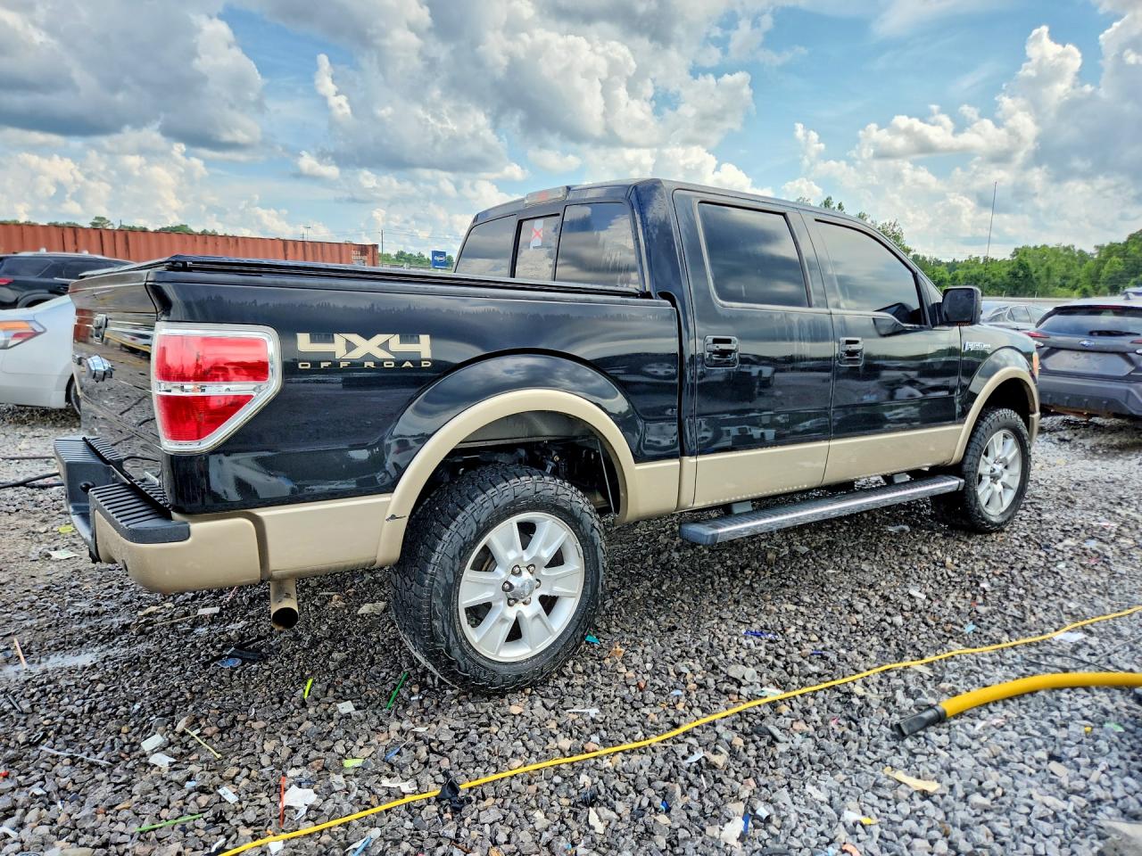 2012 Ford F150 Supercrew Black vin: 1FTFW1EF5CFC10686