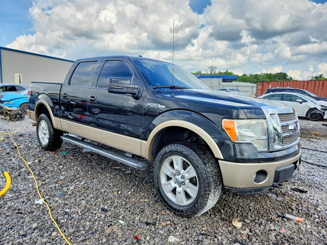 2012 Ford F150 Supercrew Black vin: 1FTFW1EF5CFC10686