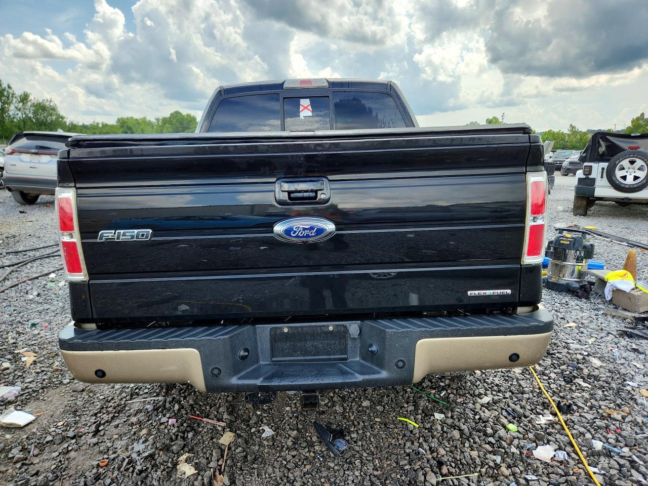 2012 Ford F150 Supercrew Black vin: 1FTFW1EF5CFC10686