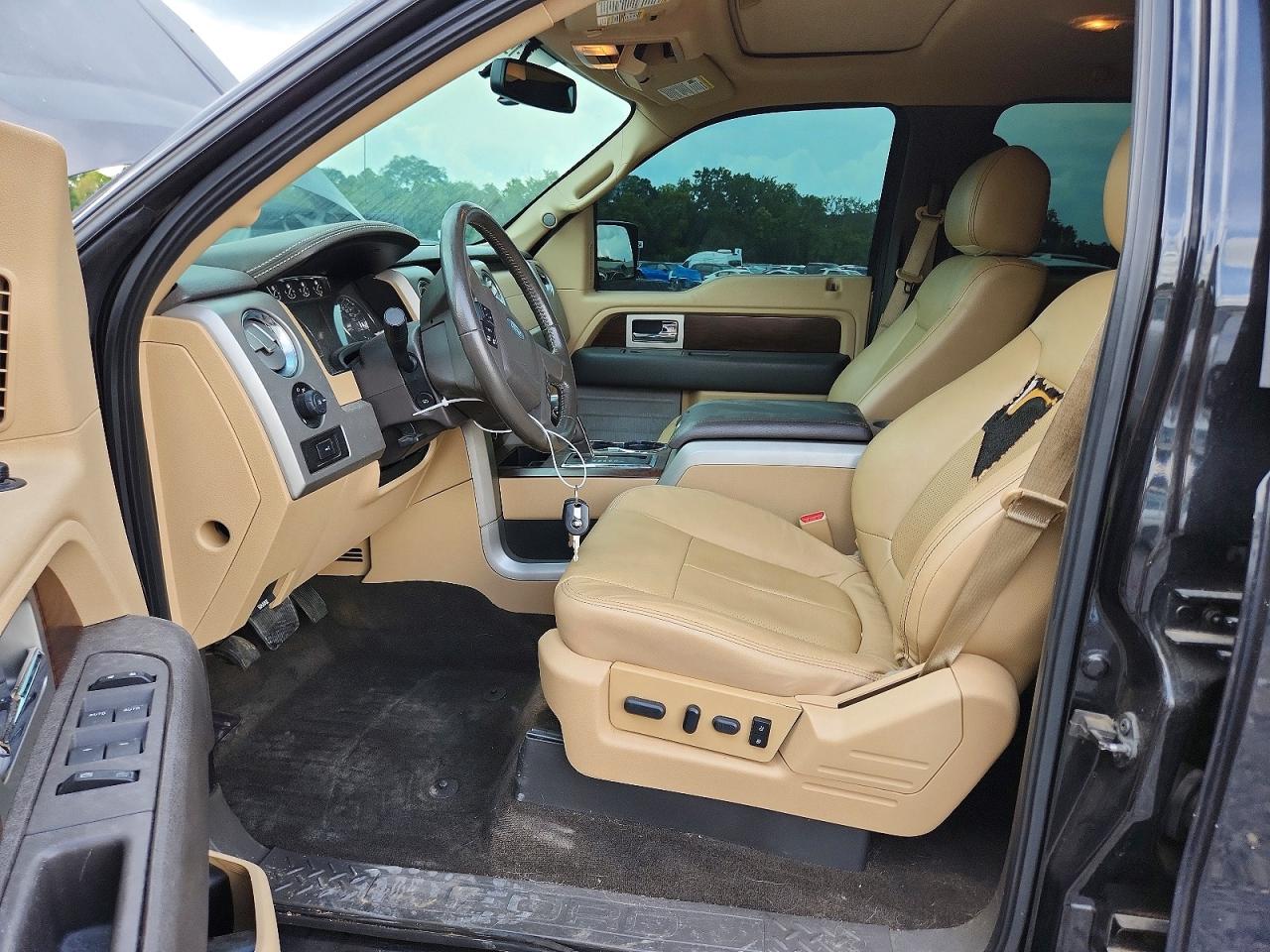 2012 Ford F150 Supercrew Black vin: 1FTFW1EF5CFC10686