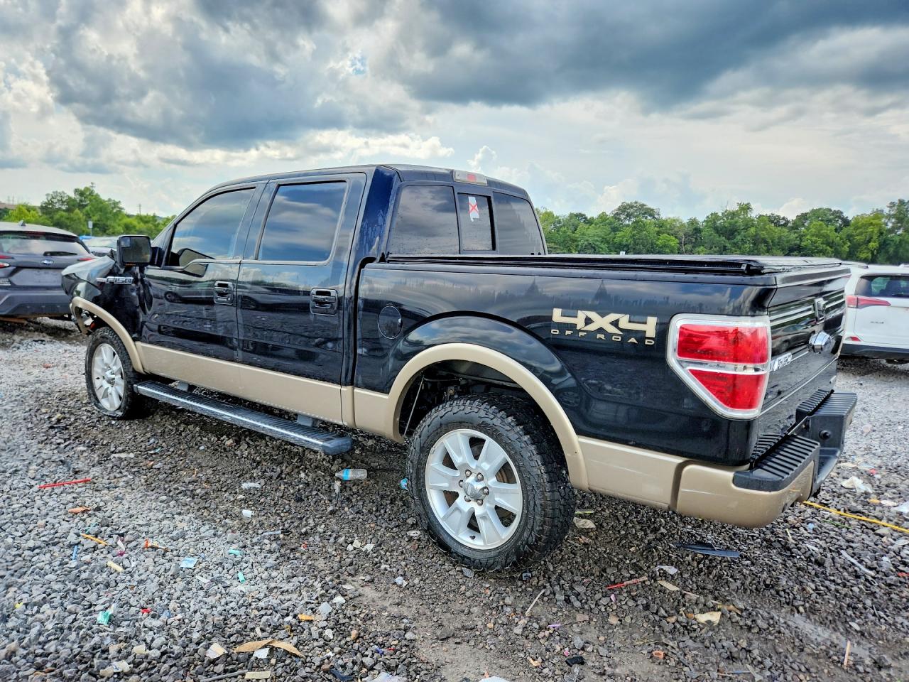 2012 Ford F150 Supercrew Black vin: 1FTFW1EF5CFC10686