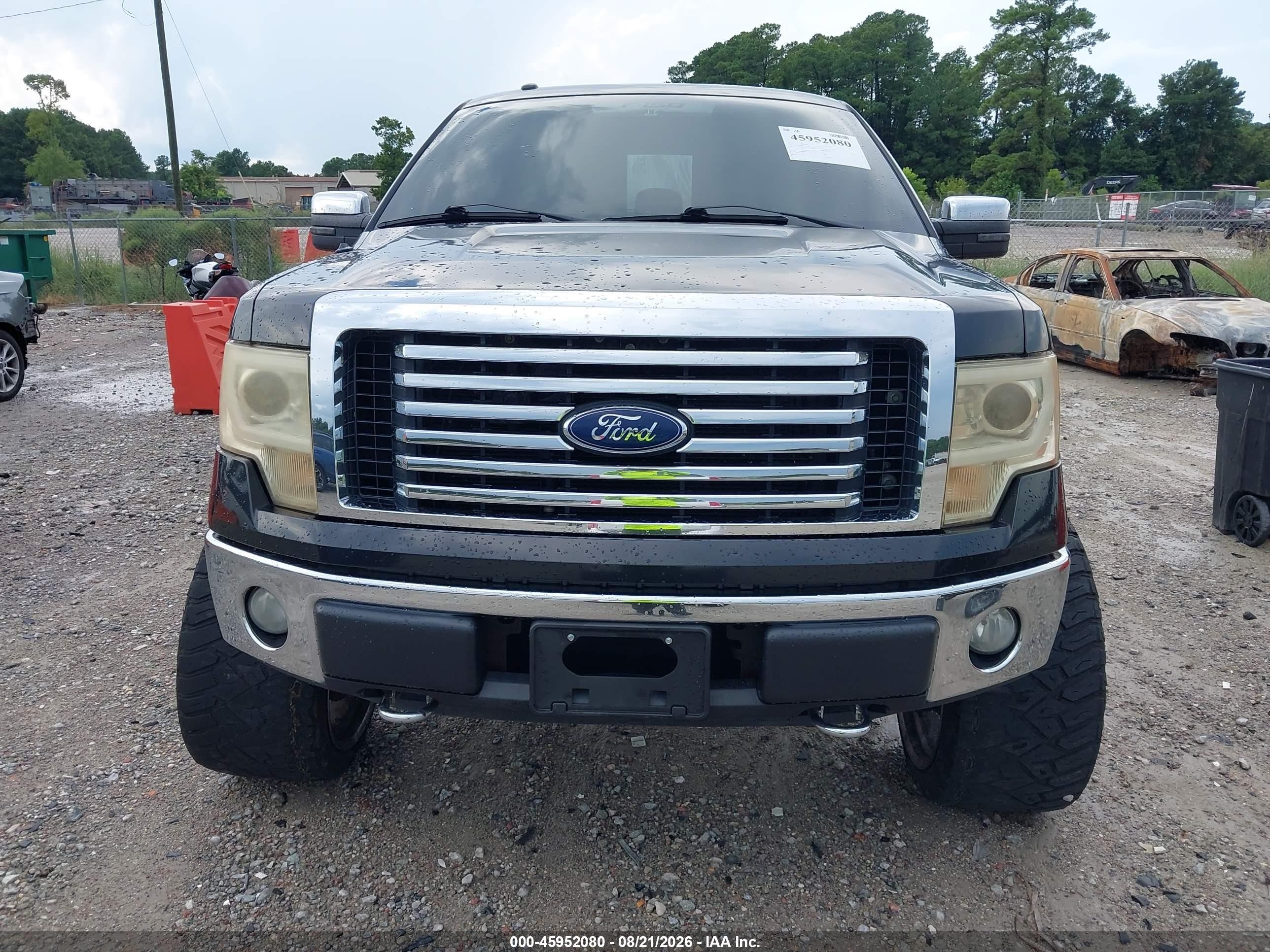 2012 Ford F-150 Xlt Black vin: 1FTFW1EF5CFC66692