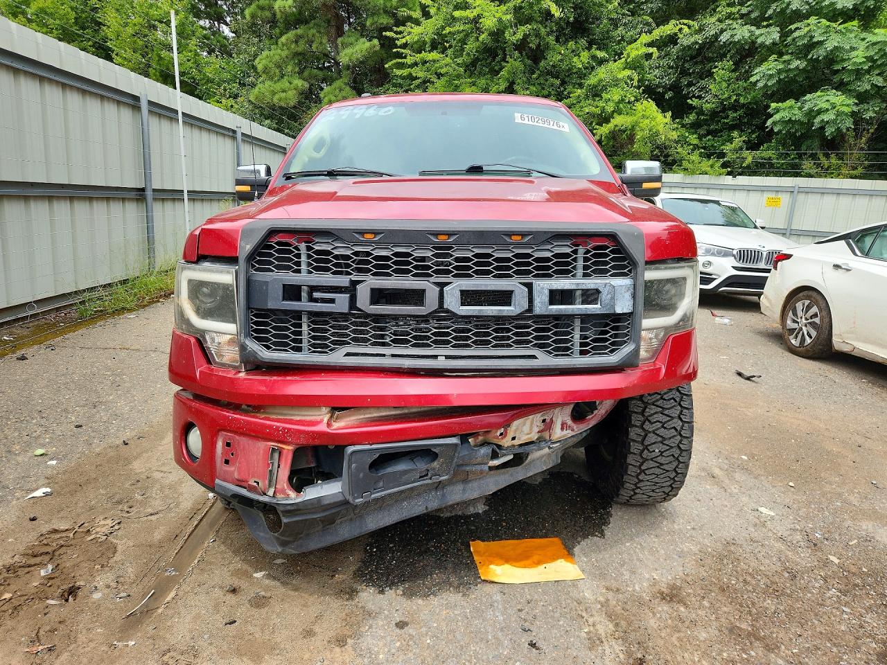2012 Ford F150 Supercrew Red vin: 1FTFW1EF5CKD19415