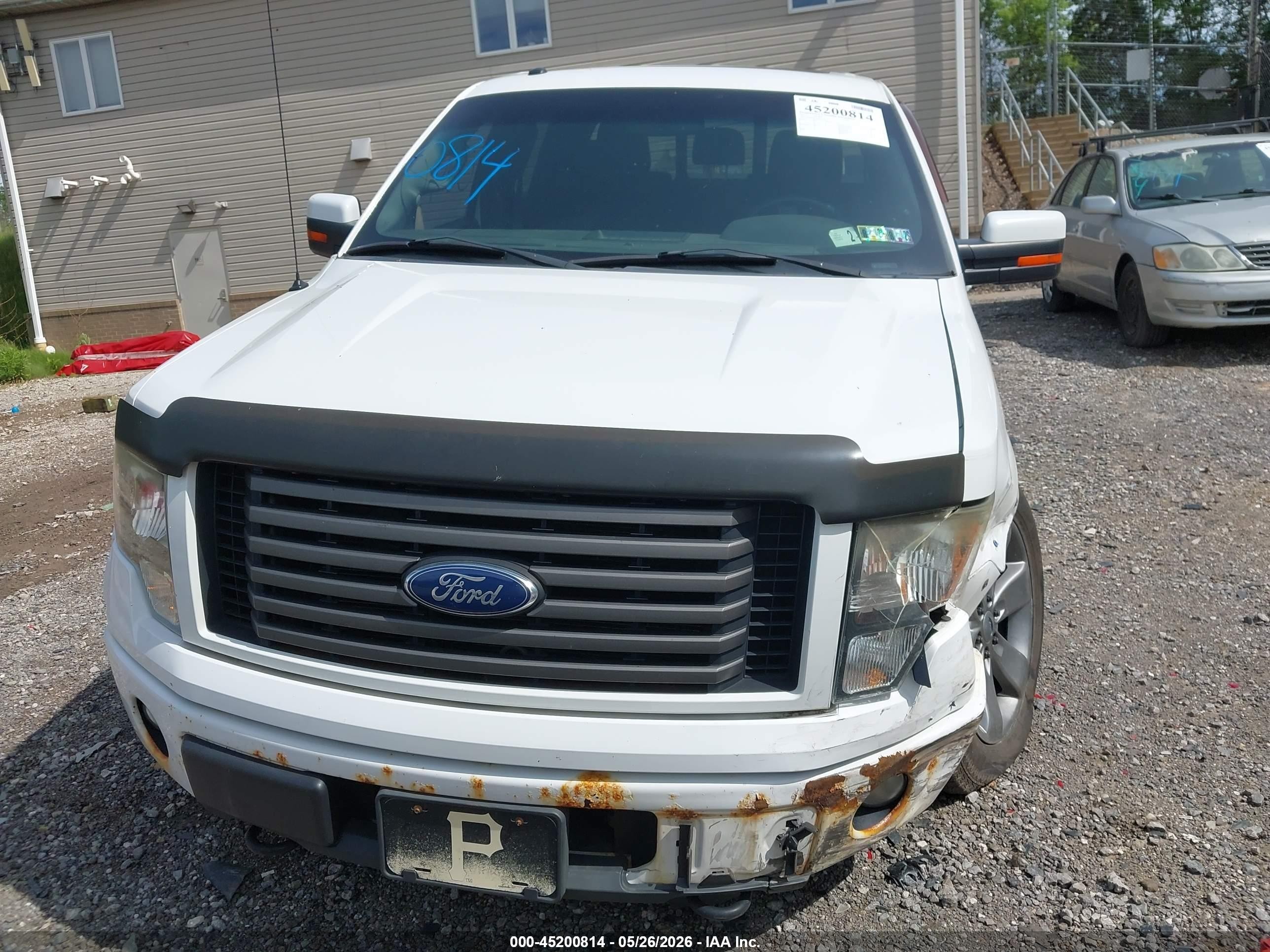 2012 Ford F-150 Fx4 Белый vin: 1FTFW1EF5CKD35436