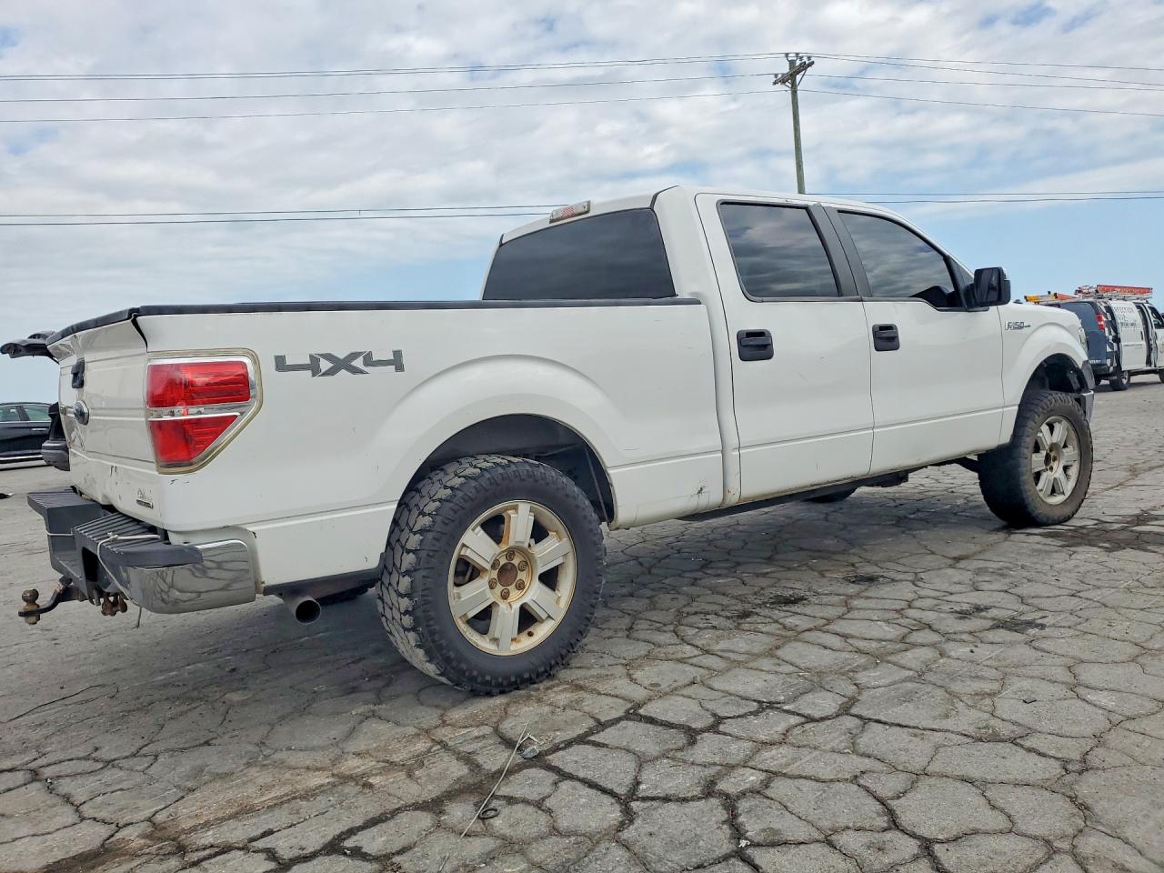 2012 Ford F150 Supercrew White vin: 1FTFW1EF5CKD84118