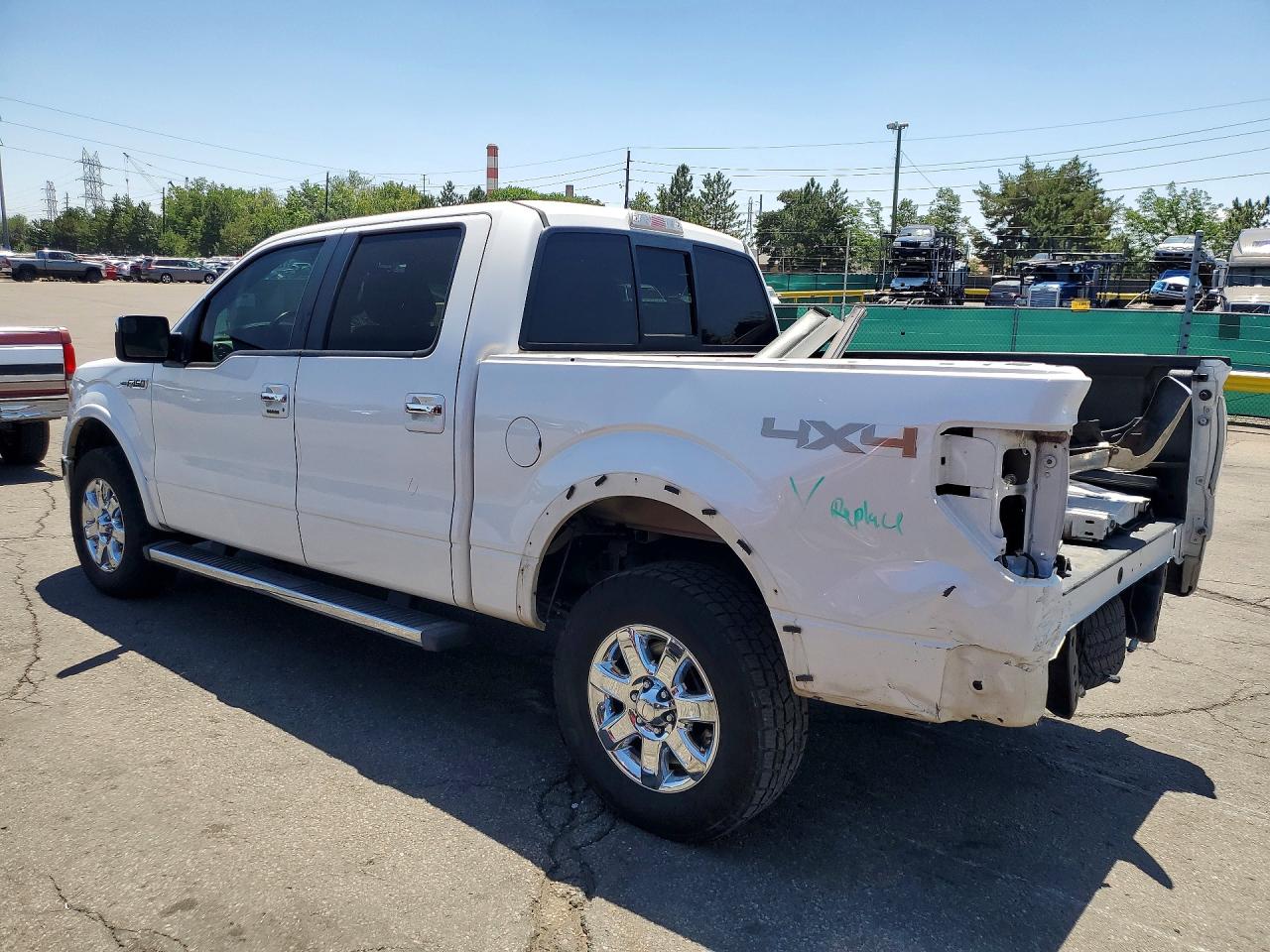 2013 Ford F150 Supercrew White vin: 1FTFW1EF5DFA31128