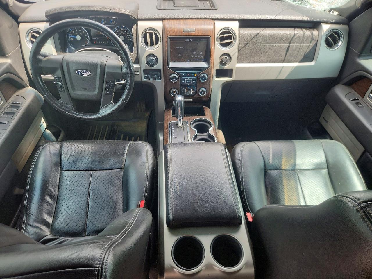 2013 Ford F150 Supercrew Black vin: 1FTFW1EF5DFA99428