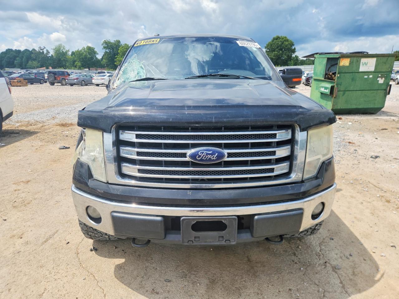 2013 Ford F150 Supercrew Black vin: 1FTFW1EF5DFA99428