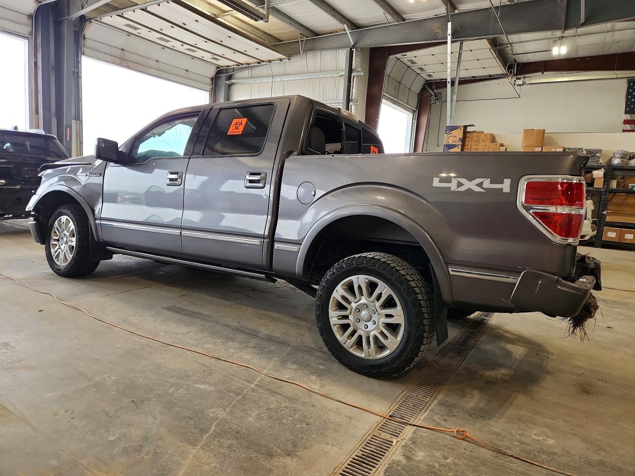 2013 Ford F150 Supercrew Gray vin: 1FTFW1EF5DFB30063