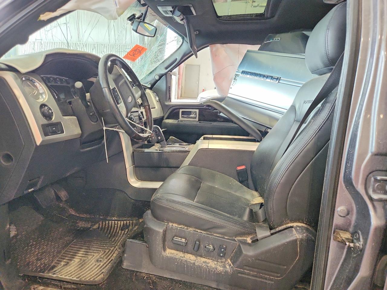 2013 Ford F150 Supercrew Gray vin: 1FTFW1EF5DFB30063