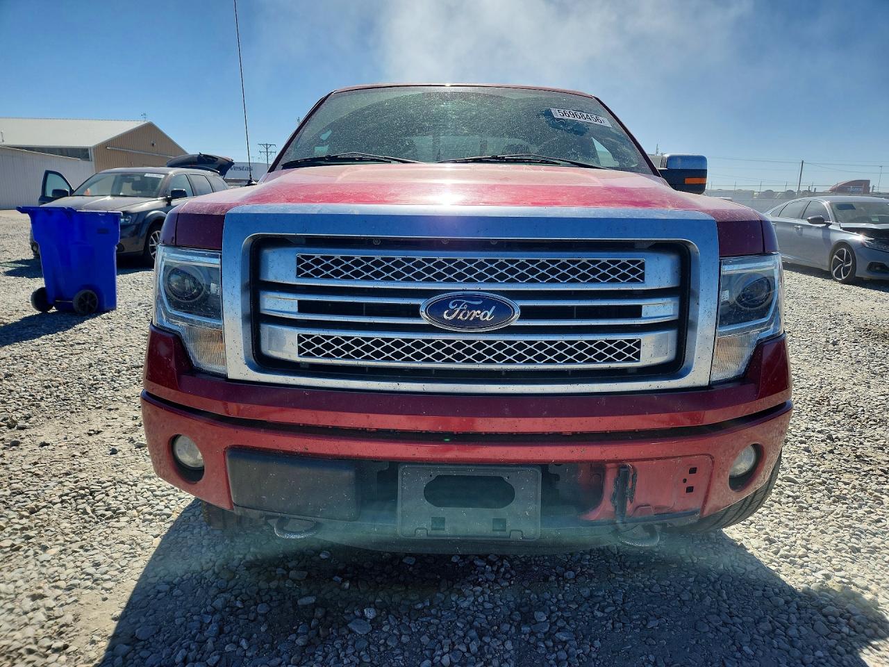 2013 Ford F150 Supercrew Red vin: 1FTFW1EF5DFB63547