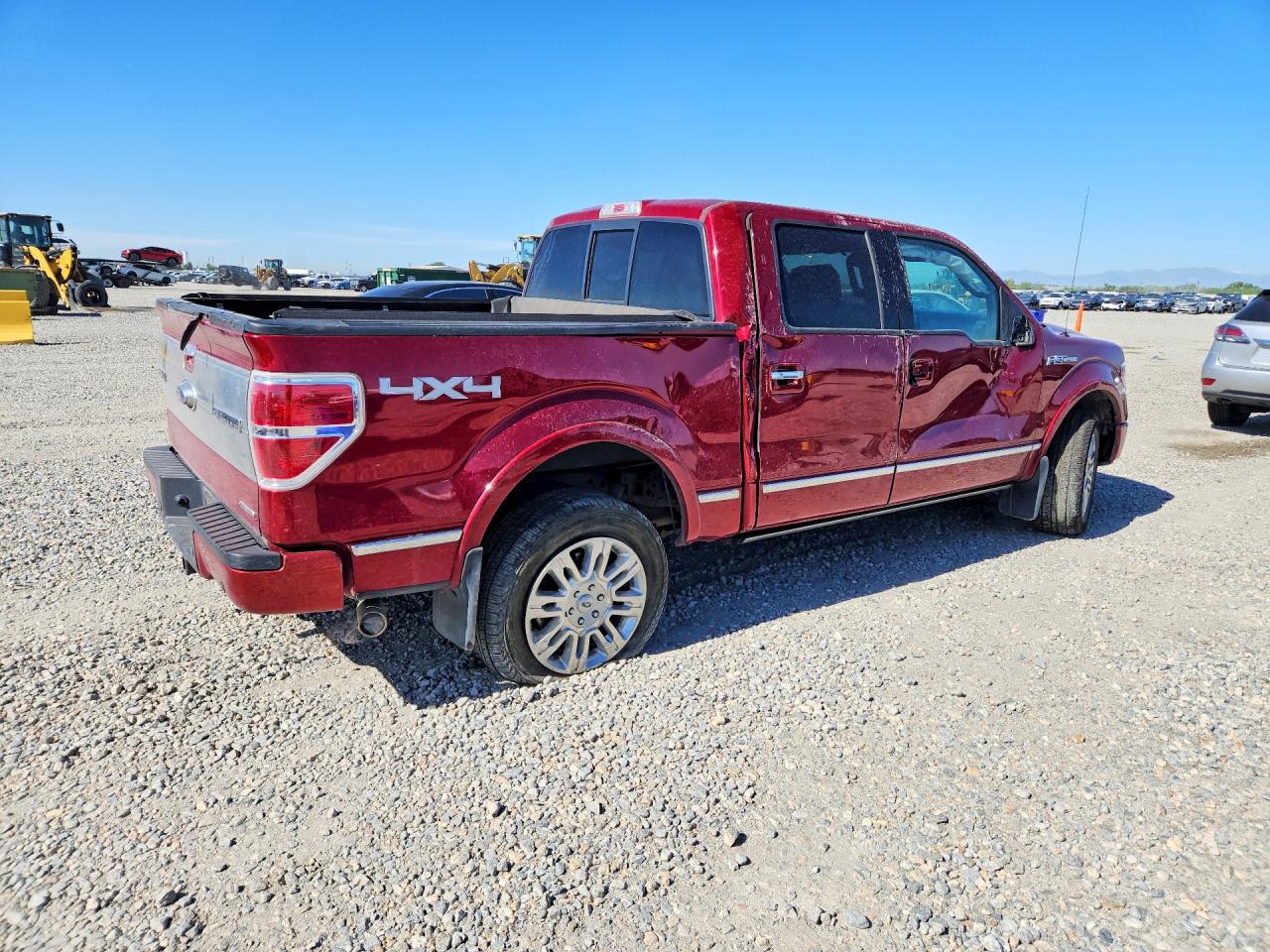 2013 Ford F150 Supercrew Red vin: 1FTFW1EF5DFB63547