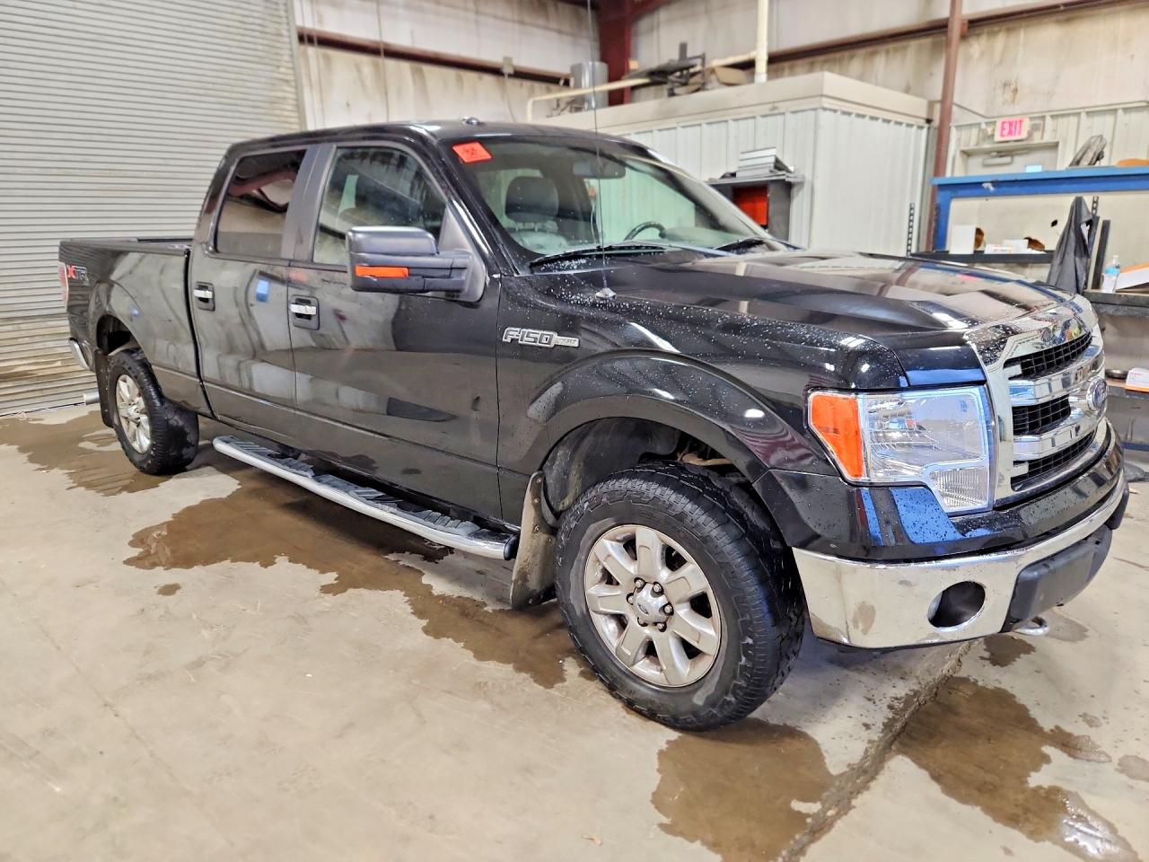 2013 Ford F150 Supercrew Black vin: 1FTFW1EF5DFB86262